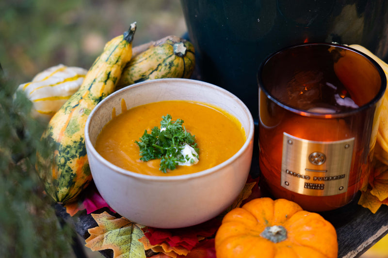 Vegane Kürbissuppe klassisch