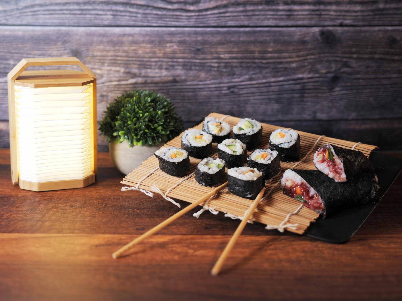 Veganes Sushi & Nori Wrap
