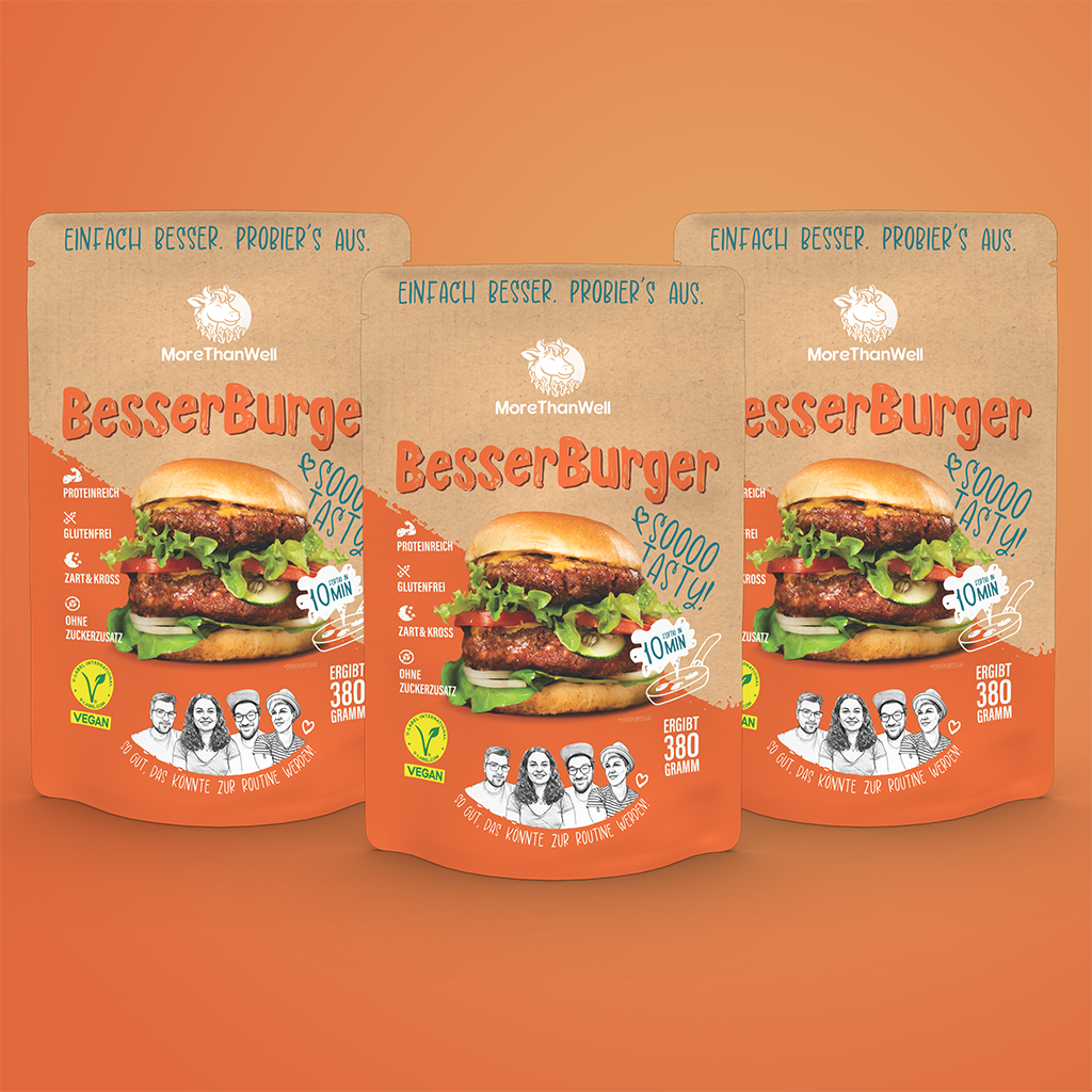 BesserBurger Box | Pflanzliche Burger Patty Mischung